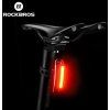 Zadní světlo na kolo Rockbros A54BK + kabel Micro USB - USB-A - černá