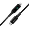 Kabel USB-C na Lightning Acefast C6-01, 30W, MFi, 1,2 m (černý)