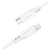 Kabel USB MFI Acefast C3-01, USB-C na Lightning, 30 W, 1,2 m (bílý)