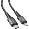 Kabel USB-C na Lightning Acefast C1-01, 1,2 m (černý)