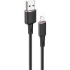 Kabel USB na Lightning Acefast C2-02, MFi, 2,4A, 1,2 m (černý)