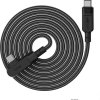 Kábel USB-C na USB-C Acefast C5-03 uhlový kábel, 100 W, 2 m (čierny)
