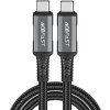 Kabel USB-C na USB-C Acefast C1-09, 48W, 1m (černo-šedý)