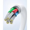 Kábel USB na USB-C C3-03, Acefast 1,2 m (biely)