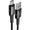 Kabel USB do USB-C 1,2 m Acefast C1-04 (černý)