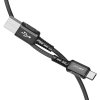 Kabel USB do USB-C 1,2 m Acefast C1-04 (černý)