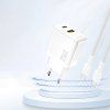 Nabíječka Dudao A26T GaN 25W USB-A, USB-C - bílá