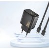 Nabíjačka Dudao A27 25W GaN USB-C do zásuvky - čierna