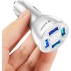Wozinsky WCCAW 50W 4x USB-A QC autonabíječka - bílá