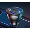 Wozinsky WCCAW 50W 4x USB-A QC autonabíječka - bílá