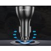 Wozinsky WCCAW 50W 4x USB-A QC autonabíječka - bílá