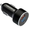 Wozinsky WDCCAC USB-C USB-A 36W autonabíječka - černá
