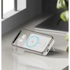 Powerbanka Wozinsky 22,5W PD Qi2 10000 mAh, se stojánkem, 1x USB-A, 1x USB-C - bílá