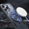 Hybrid Armor Trendy kryt s MagSafe pro iPhone 16 Pro – modrý