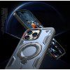 Hybrid Armor Trendy kryt s MagSafe pro iPhone 16 Pro – modrý