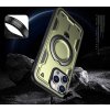 Hybrid Armor Trendy kryt s MagSafe pro iPhone 16 Pro – zelený