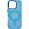 Kryt Magnetic Collection MagSafe pro iPhone 16 Pro - světle modrý