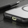 Silikonový kryt MagSafe Leading Series pro iPhone 16 Pro – černý