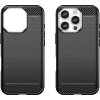 Carbon kryt pro iPhone 16 Pro - černý