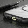 Silikonový kryt MagSafe od špičkové řady pro iPhone 16 Pro Max – černý