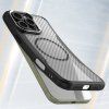 Silikonový kryt MagSafe od špičkové řady pro iPhone 16 Pro Max – černý