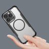 Silikonový kryt MagSafe od špičkové řady pro iPhone 16 Pro Max – černý