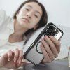 Silikonový kryt MagSafe od špičkové řady pro iPhone 16 Pro Max – černý