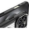 Silikonový kryt MagSafe od špičkové řady pro iPhone 16 Pro Max – černý