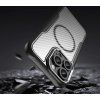 Silikonový kryt MagSafe od špičkové řady pro iPhone 16 Pro Max – černý