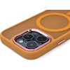 Kryt Magnetic Collection MagSafe pro iPhone 16 Pro Max – oranžový