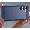 Carbon kryt pro iPhone 16e - modrý