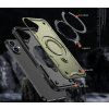 Hybrid Armor Trendy kryt s MagSafe pro iPhone 16 - zelený