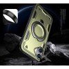 Hybrid Armor Trendy kryt s MagSafe pro iPhone 16 - zelený