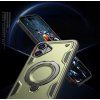 Hybrid Armor Trendy kryt s MagSafe pro iPhone 16 - zelený