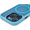 Kryt Magnetic Collection MagSafe pro iPhone 16 - světle modrý