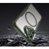 Silikonový kryt MagSafe Leading Series pro iPhone 16 - zelený