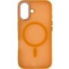 Kryt Magnetic Collection MagSafe pro iPhone 16 - oranžový