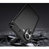 Silikonový kryt Carbon pro iPhone 16 - černý