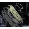 Hybrid Armor Trendy kryt s MagSafe pro iPhone 16 Plus - zelený