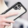 Kryt Outer Space s gelovým rámečkem pro iPhone 16 Plus - černý