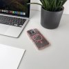 Trblietavý kryt MagSafe pre iPhone 16 Plus - ružový s trblietkami