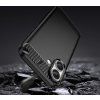 Silikonový kryt Carbon pro iPhone 16 Plus - černý