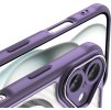Silikonový kryt MagSafe Leading Series pro iPhone 16 Plus – fialový