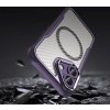 Silikonový kryt MagSafe Leading Series pro iPhone 16 Plus – fialový