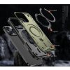 Hybrid Armor Trendy kryt s MagSafe pre iPhone 16 Pro Max – zelený