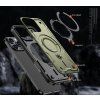 Hybrid Armor Trendy kryt s MagSafe pro iPhone 16 Pro Max - zelený