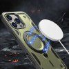 Hybrid Armor Trendy kryt s MagSafe pro iPhone 16 Pro Max - zelený