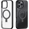 Puzdro Dux Ducis Aimo Mag s MagSafe a stojanom pre iPhone 16 Pro – čierne