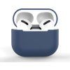 Silikonový měkký kryt pro AirPods Pro modrý (Case C)