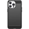 Flexible carbon pattern kryt pro iPhone 15 Pro Max - černý